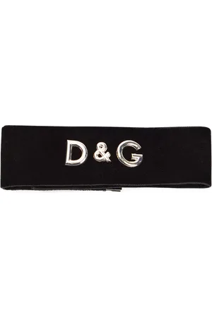 Dolce & Gabbana Logo velvet necklace