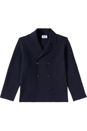 Il gufo Double-breasted cotton jacket