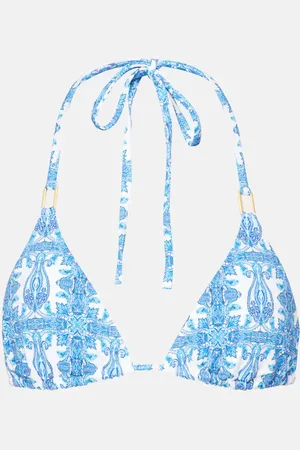 Melissa Odabash Cancun printed triangle bikini top