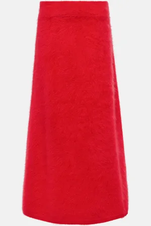 Lisa Yang Asta cashmere midi skirt