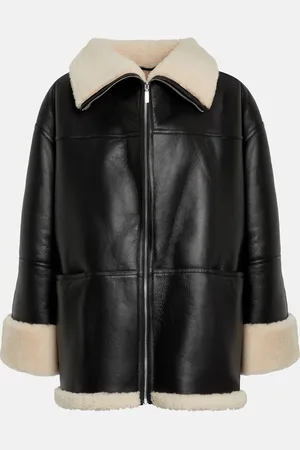 Totême Oversized shearling jacket