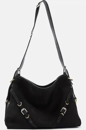 Givenchy Voyou Medium suede shoulder bag