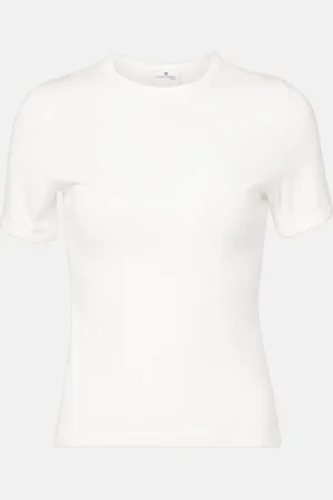 Courrèges Cotton jersey T-shirt