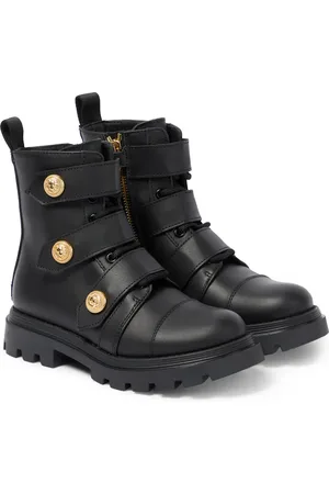 Balmain Embellished leather boots