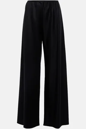 The Row Gala virgin wool wide-leg pants