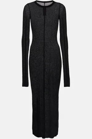 Rick Owens Knitted midi dress