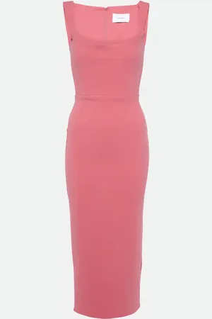 ALEX PERRY Portrait midi dress