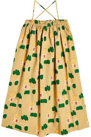 The Animals Observatory Jellyfish printed cotton dress