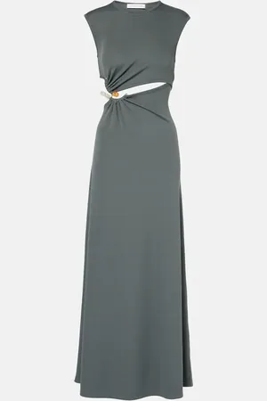 CHRISTOPHER ESBER Concave Stone cut-out maxi dress