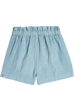 Il gufo Linen shorts