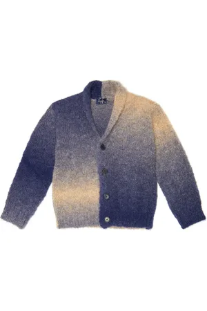 Il gufo DÃ©gradÃ© alpaca-blend knit cardigan