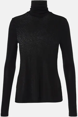 AGOLDE Pascale jersey turtleneck top