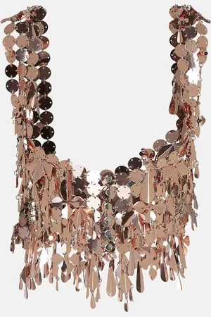 Paco rabanne Embellished bralette
