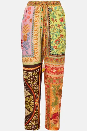 Farm Rio Printed straight pants