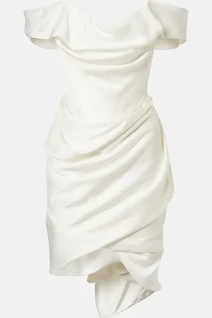 Vivienne Westwood Nova Cora off-shoulder minidress