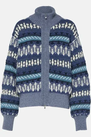 Loro Piana Holiday Noel cashmere bomber jacket