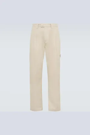 Stone Island Ghost Compass cotton straight pants