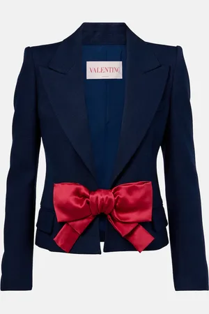 VALENTINO Bow-detail blazer