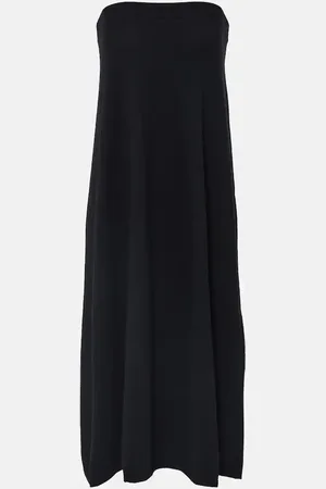 Lisa Yang Dolly strapless cashmere midi dress