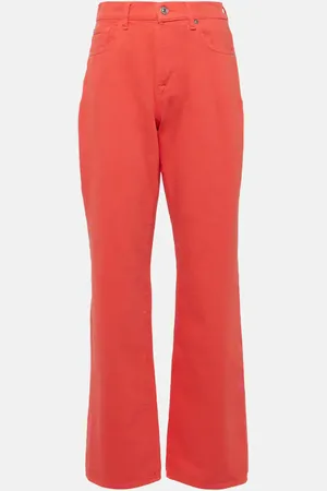 7 for all Mankind Tess high-rise straight jeans