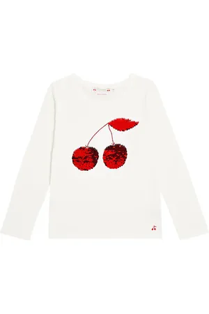BONPOINT Tidjiane sequined cotton jersey T-shirt