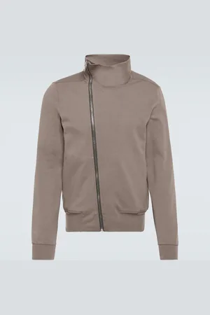 Rick Owens Bauhaus cotton zip-up jacket