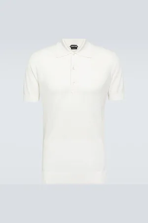 Tom Ford Silk and cotton polo shirt