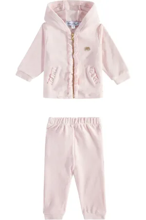 Tartine Et Chocolat Baby ruffled jersey tracksuit