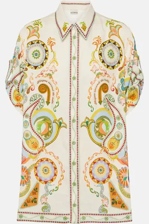 ALÉMAIS Pinball printed linen shirt