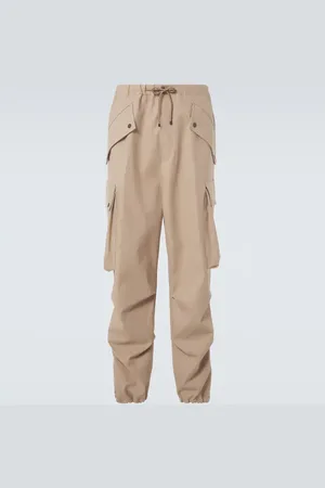 DRIES VAN NOTEN Cotton-blend cargo pants