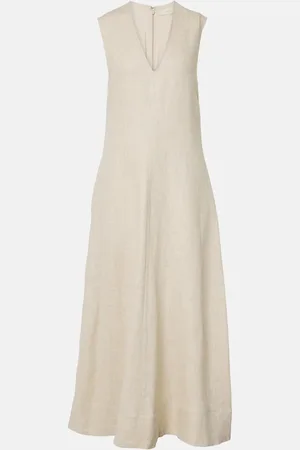 FAITHFULL THE BRAND Marteret linen maxi dress