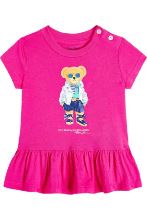 Ralph Lauren Baby Polo Bear cotton jersey T-shirt