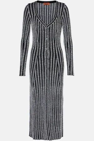Missoni LamÃ© midi dress