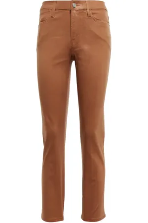 Frame Le High cropped straight jeans