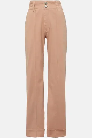 Frame 70s high-rise straight jeans