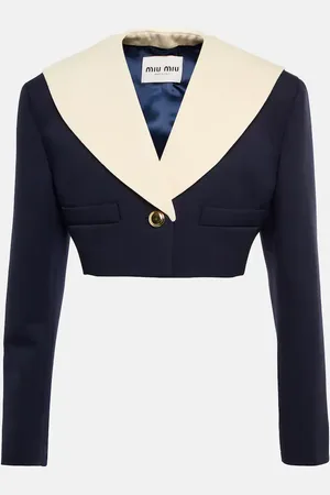 Miu Miu Crop wool jacket