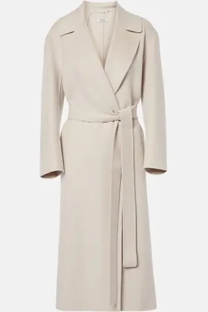 Max Mara Livia wool wrap coat