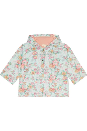 Louise Misha Felvet floral raincoat