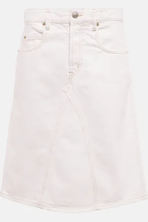 Marant Etoile Fiali denim midi skirt
