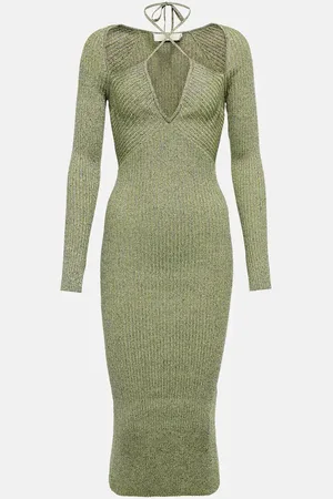 Simkhai Elijah ribbed-knit midi dress