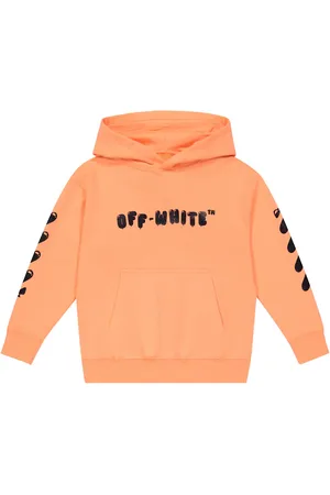 OFF-WHITE Balloons logo cotton jersey hoodie