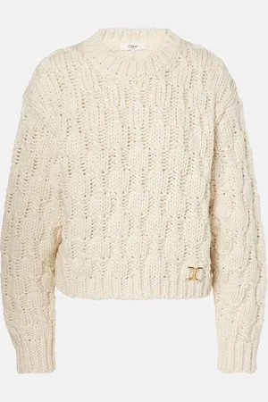 Chloé Wool, silk, and cashmere sweater