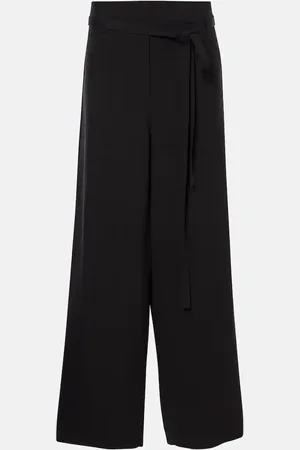 Totême Tie-detail wide-leg pants