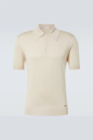 Prada Silk polo shirt