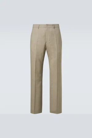 Ami Virgin wool canvas straight pants