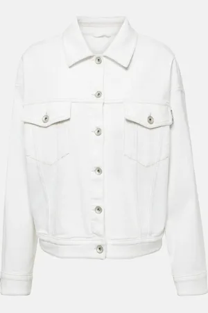 Brunello Cucinelli Cotton-blend denim jacket