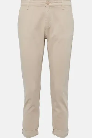 AG Jeans Caden mid-rise twill tapered pants