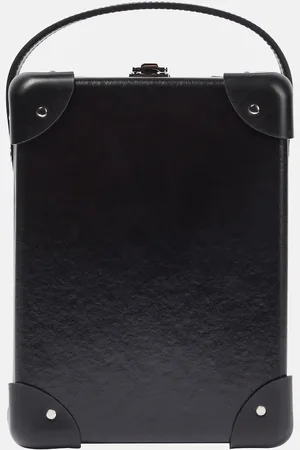 Globetrotter Centenary leather-trimmed watch case
