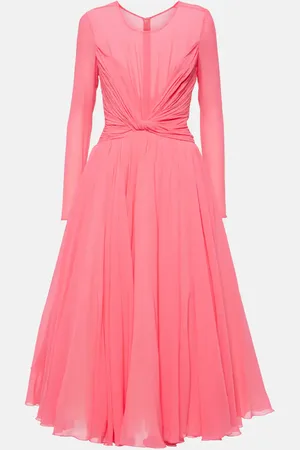 Giambattista Valli Silk georgette midi dress