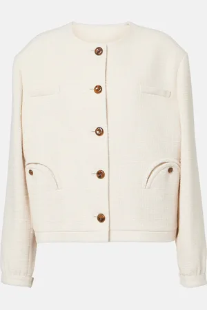 Blazé Milano Missy Gliss cotton-blend bolero jacket